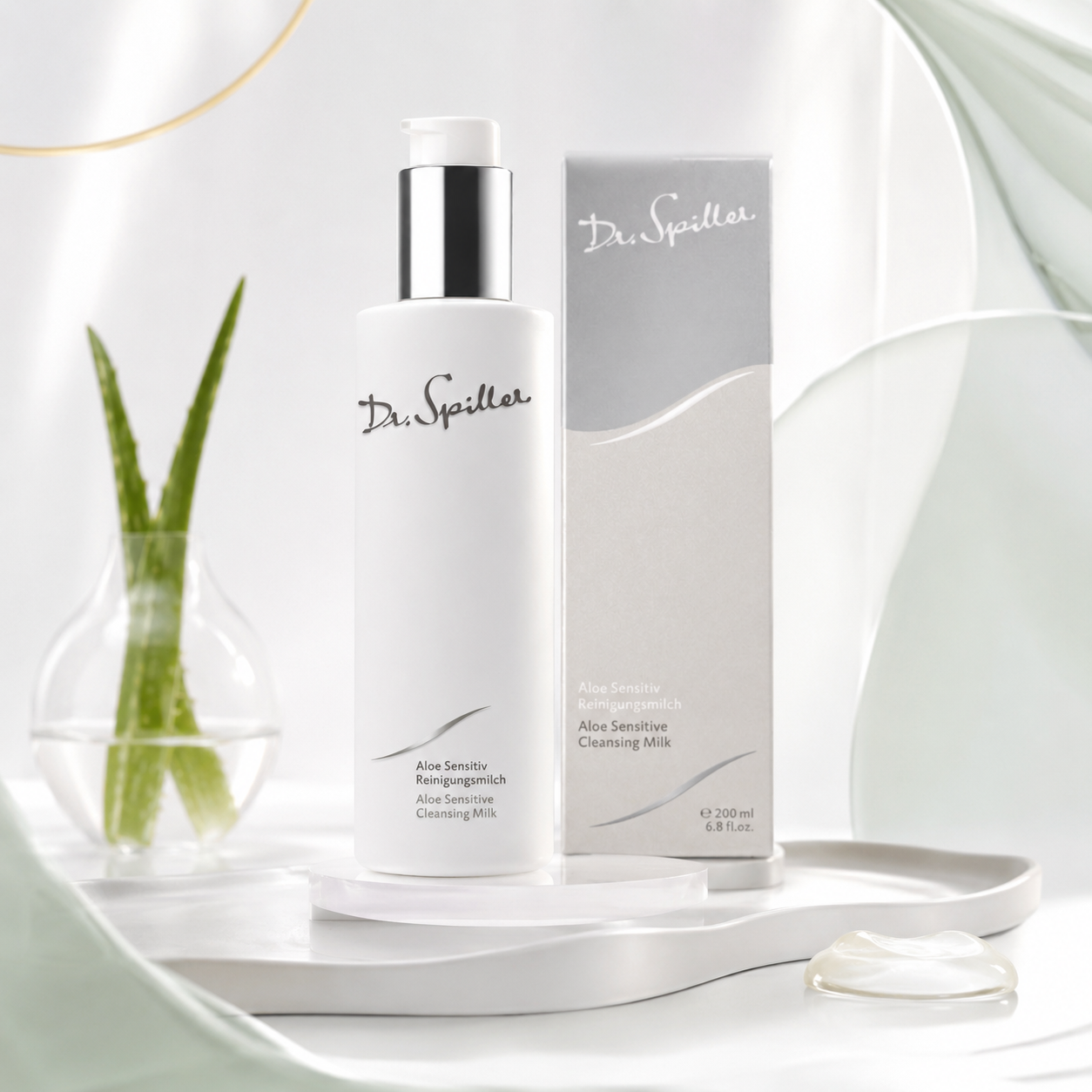 Dr.Spiller Aloe Sensitive Cleansing Milk — очищувальне молочко для чутливої шкіри