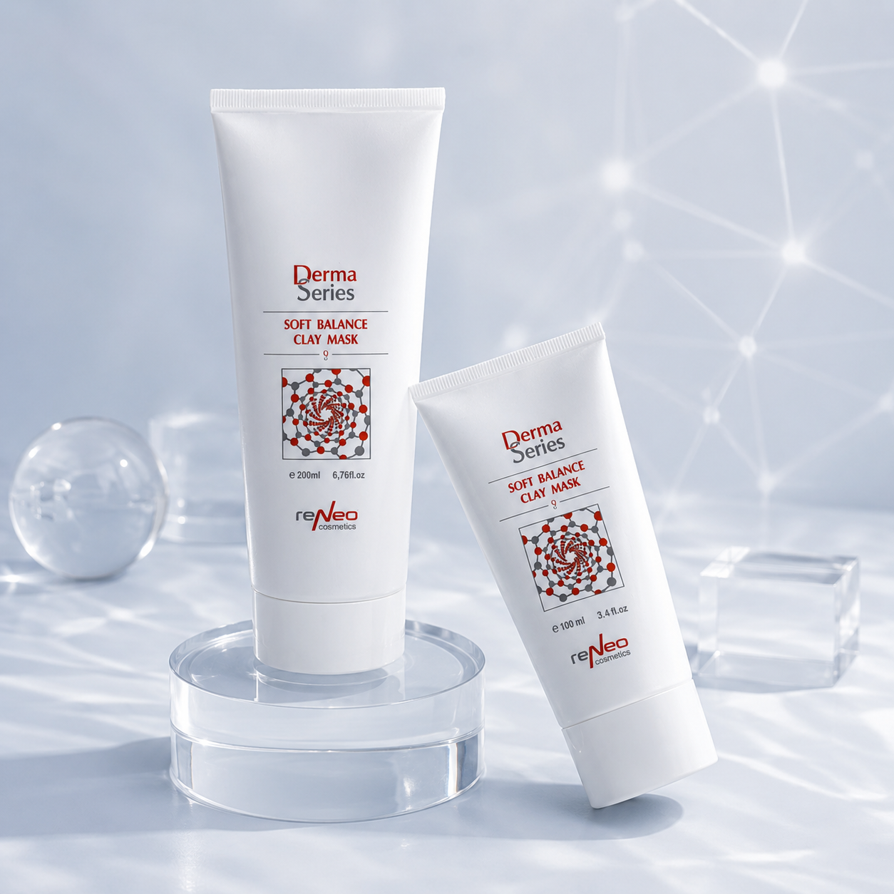 SOFT BALANCE CLAY MASK reNeo — поживна глиняна маска для шкіри